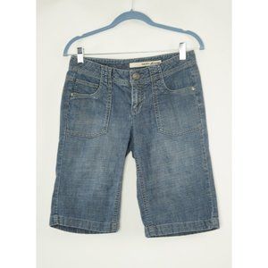 DKNY Long Shorts, Jeans, Blue denim
